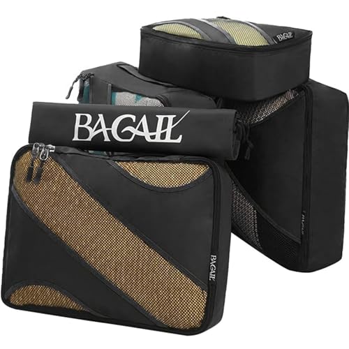 BAGAIL 6 Set Packing Cubes,Travel Luggage Packing Organizers - Image 5