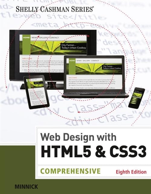 Web Design with HTML & CSS3: Comprehensive, 8th Edition - Instructor Resources (Instructor's Solutions Manual + Test Bank + PowerPoint Presentations + Other Resources) - img