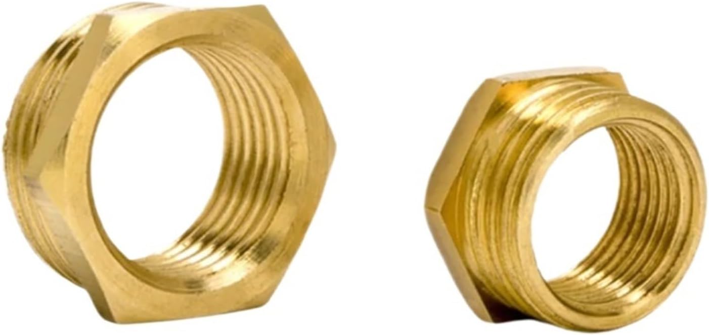 1pcs All-copper core reducer adapter, copper inner thread and outer thread, 1-inch to 2-inch to 3-inch, 4-inch to 6-inch(3 inside-6 outside,A piece)