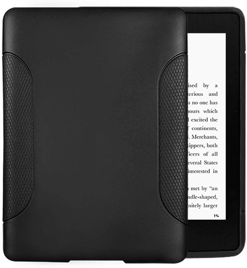 Case for Kindle Paperwhite 11th Generation, 2021 Release - Slim Fit TPU Gel Protective Cover Case for Kindle Paperwhite E-Reader 6.8" Black