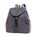 DIOMO Mode leuchtender geometrischer Rucksack für Damen