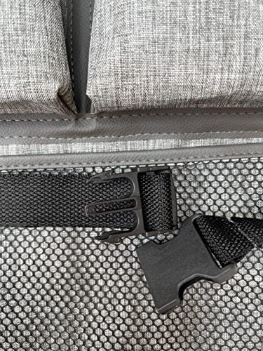 Organizador Para Carro Bolso Para Tablet Porta Objetos Cinza