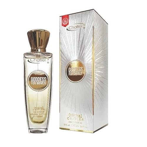GODDESS For Women 100ml CHATLER Womens Ladies Perfume Spray Perfume Ladies EDP Fragrance Gift For Her Paris Modaleo Collecions