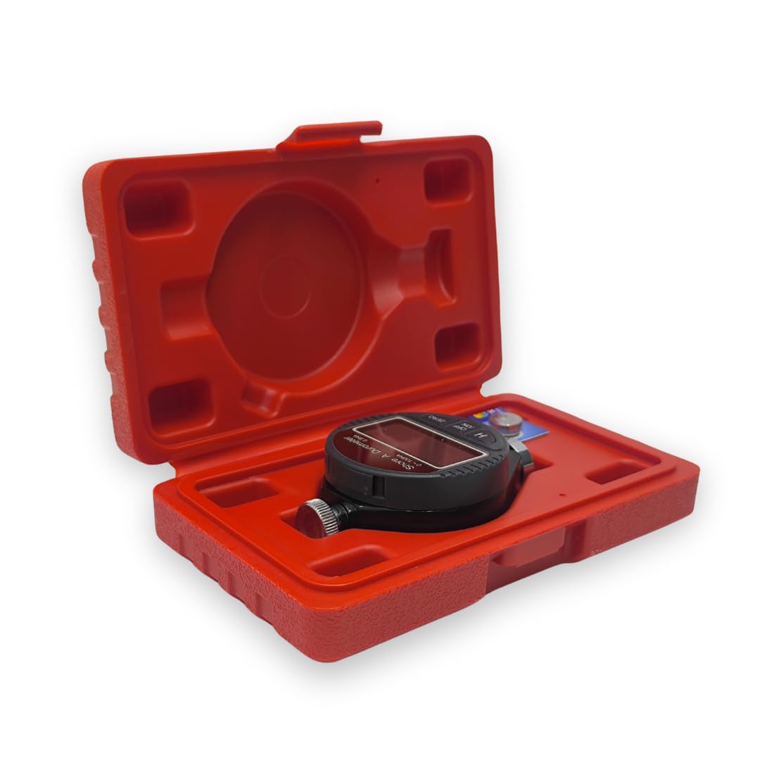 Akozon Hardheidstester, digitale 100HD type A, Durometer, Shore rubber, hardheidstester, lcd-display, meetinstrument van zachte materialen, durometer