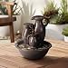 John Timberland Triple Jug Indoor-Outdoor 8 1/4" High Tabletop Fountain