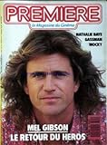 gibson 125 tc  PREMIERE [No 125] du 01/07/1987 - NATHALIE BAYE - GASSMAN - MOCKY - MEL GIBSON.