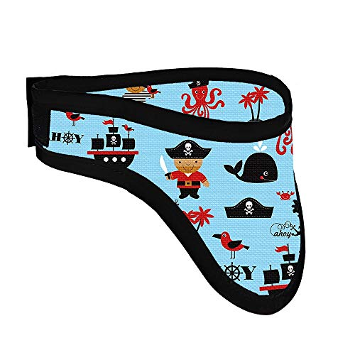 Image of Thyroid Shield /Collar with PVC Easy Clean Color Pirate .50mm PB Light Weight Radiation Protection