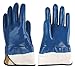 Coated Gloves, L, Blue/White, PR