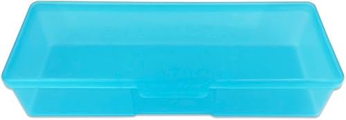 Beauticom Caja personal de almacenamiento para manicurista profesional uñas pedicura (tamaño grande) (1 unidad, azul)