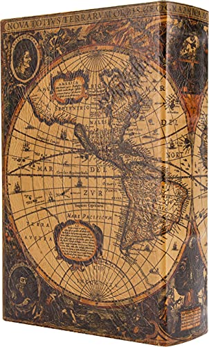 Barska CB12480 Cofre com chave e mapa antigo