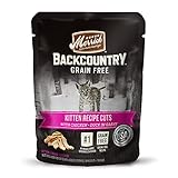 Merrick Backcountry Grain Free Kitten Recipe Cuts in Gravy Wet Cat Food, 3 oz., Case of 24, 24 X 3 OZ