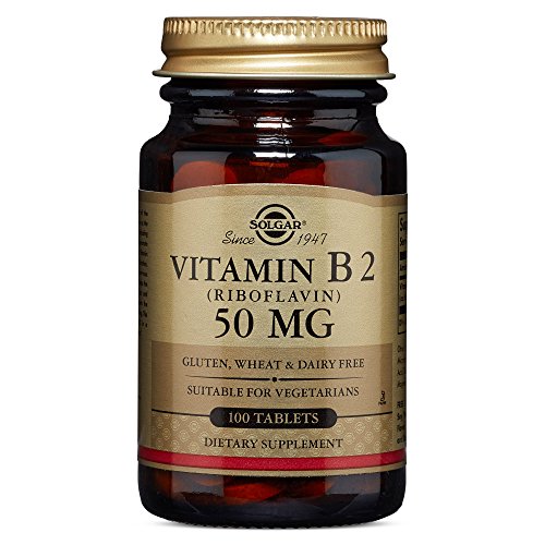 Solgar - Vitamin B2 (Riboflavin) 50 mg, 100 Tablets