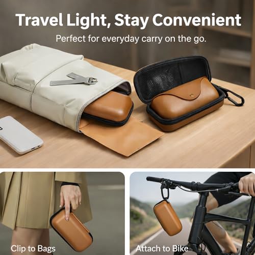 Image of Hard Carrying Case for Ray-Ban Meta Smart Glasses, Accessories Compatible with Meta Ray-Ban Wayfarer, Skyler & Headliner, Protective Travel Storage Box