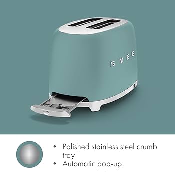 Amazon.com: SMEG 2 Slice Toaster with 6 Presets and Defrost
