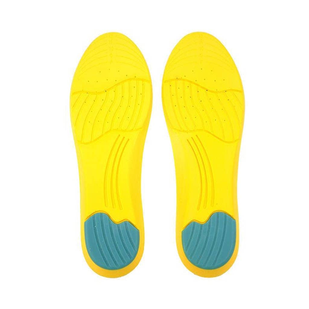 Semelles de sport en mousse à mémoire de forme taille 40-45 confort pour course à pied