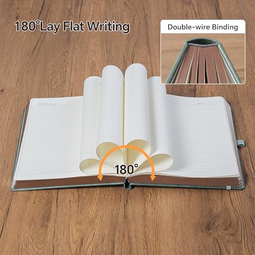 Journal for Men & Women, Daily for Classic Lined Writing, 360 Pages Hardcover Journaling Notebook with Pen, Vintage Sun & Moon Design, Premium Grey,B5 (7.7'' x 10'') - Image 5