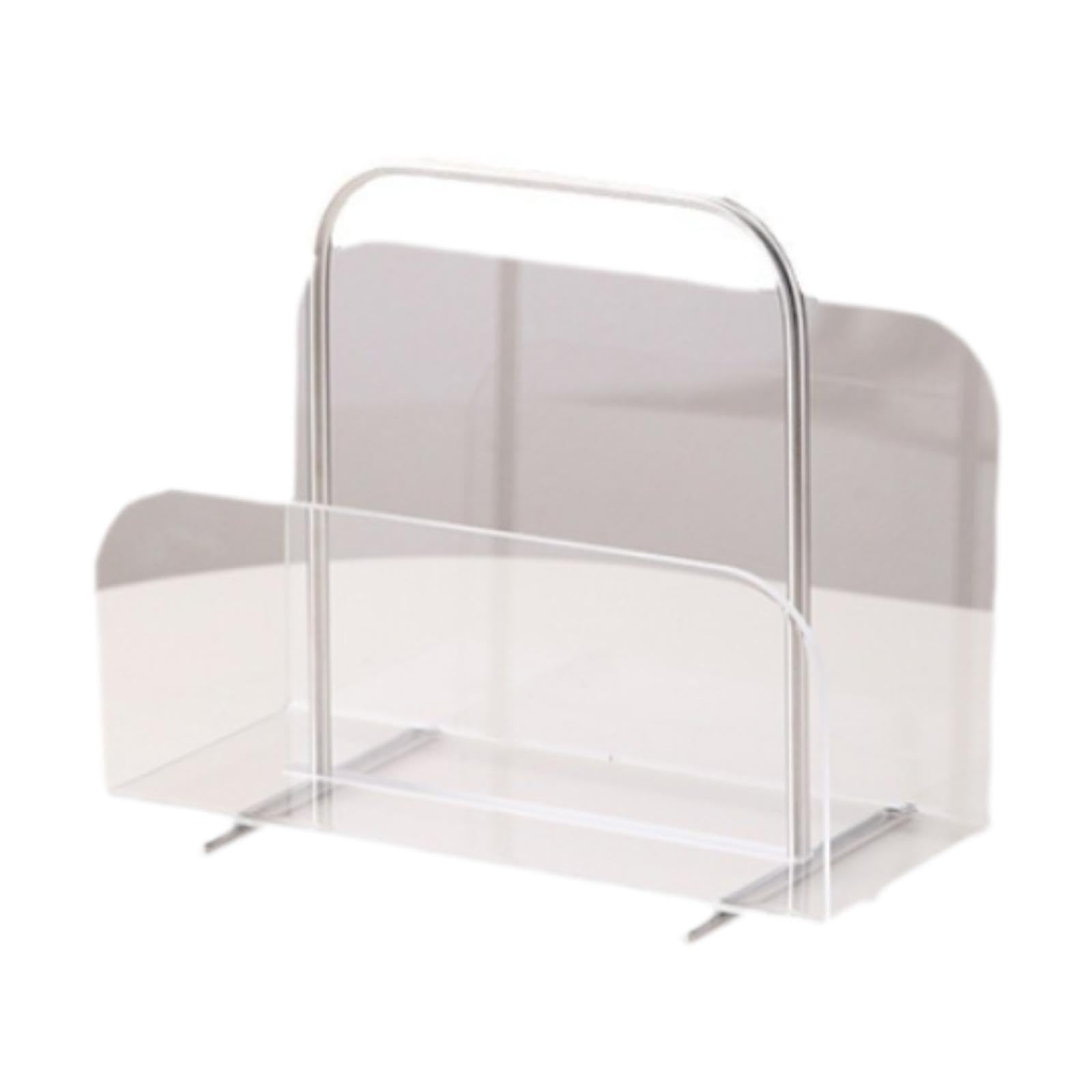 Stand Portable Utility File Book Holder for Reception Books Library Clear|Home & Garden | Household Supplies & Cleaning | Home Organization |1 Rack-image-14