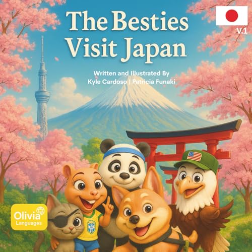The Besties Visit Japan: Volume 1 (Five Besties Around the World)