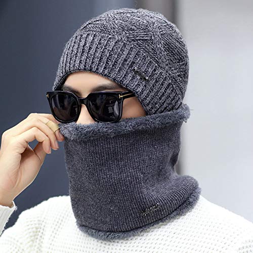 Bonnet tricoté pour hommes idéal pour les sorties et balades d'hiver