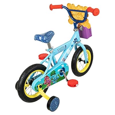 Nickelodeon Blue's Clues & You Kids Bike, 12-Inch Wheels, Boys and Girls Ages 2-4 Year Old, Training Wheels