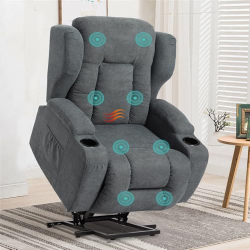 Sillón reclinable eléctrico con masaje y calefacción miniatura 1