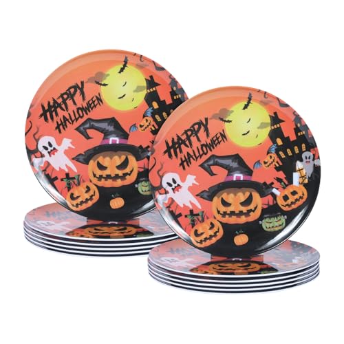 Gofunfun Halloween Melamine Dinner