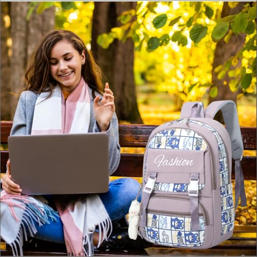 Image of Tinytot 30 Litre Japanese Korean Style School Bag Water-Resistant Laptop & Travel Backpack - Unisex Large 18 Inches Multipurpose Student Backpack for Boys & Girls, Men & Women