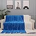 NANPIPER King Size Sherpa Blanket, Soft Fleece Throw for Bed, Reversible Thick Fuzzy Blanket for Winter (Princess Blue, 90x108 inches)