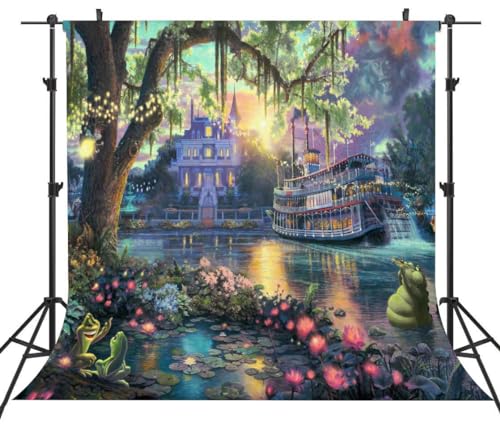Palace Photography Background Fairy Tale Prince Princess Happiness Frog Castle