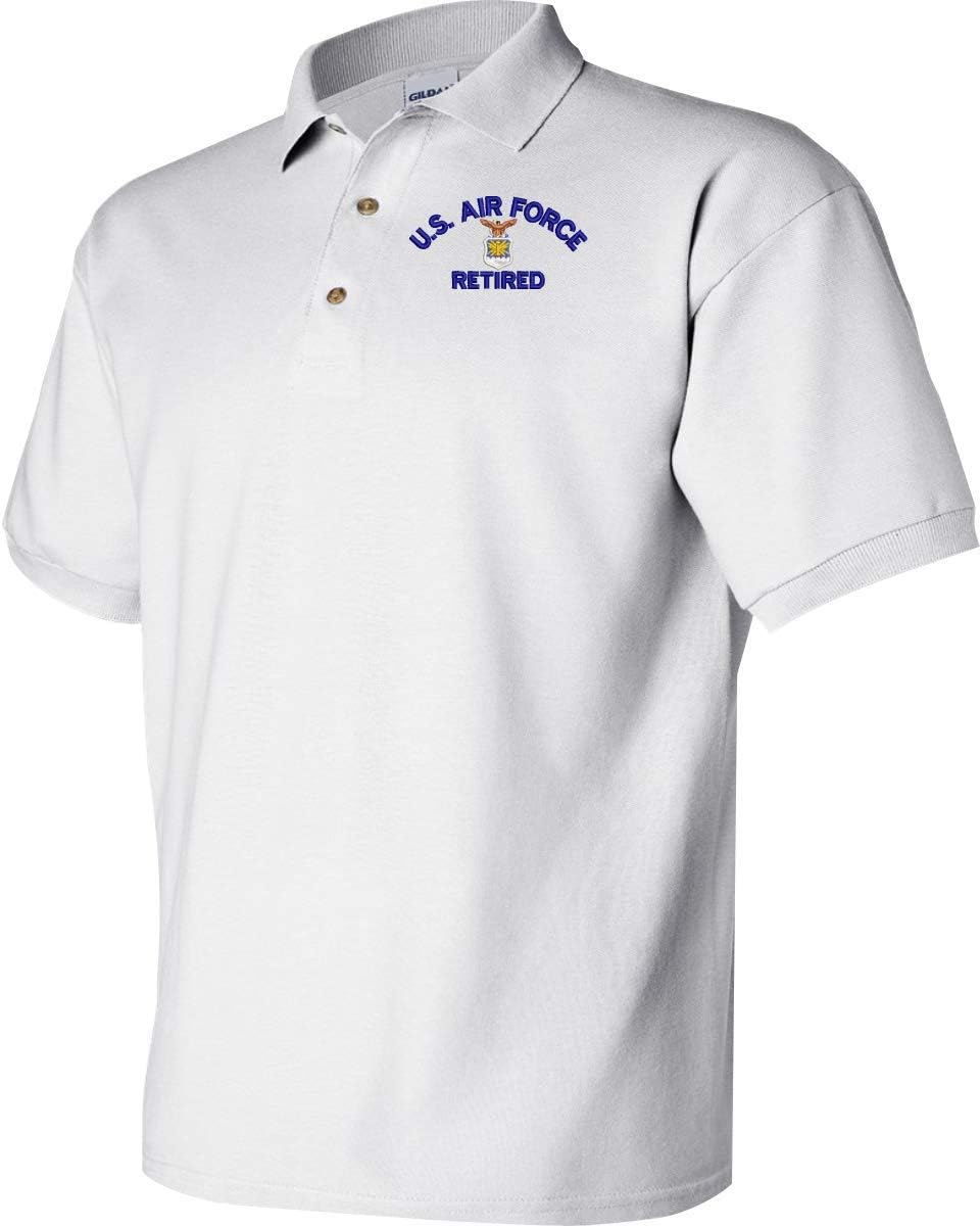 MilitaryBest U.S. Air Force Retired Polo