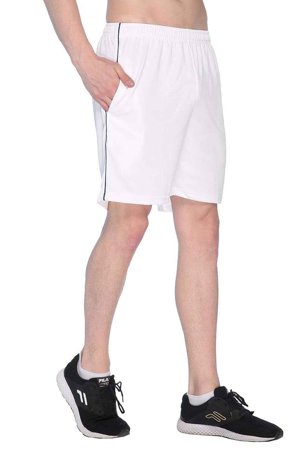 Men's Outdoor Quick Dry Lightweight Sports Shorts Zipper Pockets-image-12