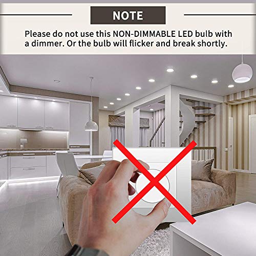 Dicuno G4 3W Led Daylight White Light Lamps Ac/Dc 12V Non-Dimmable Equivalent To 20W~25W T3 Halogen Track Bulb Replacement Led Bulbs 6 Pack #TOP7