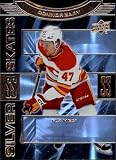 2023-24 Upper Deck Extended Series Hockey Silver Skates #SS-11 Connor Zary Calgary Flames Official UD NHL Trading Card (Stock Photo Shown, Card in Near Mint to Mint Condition)