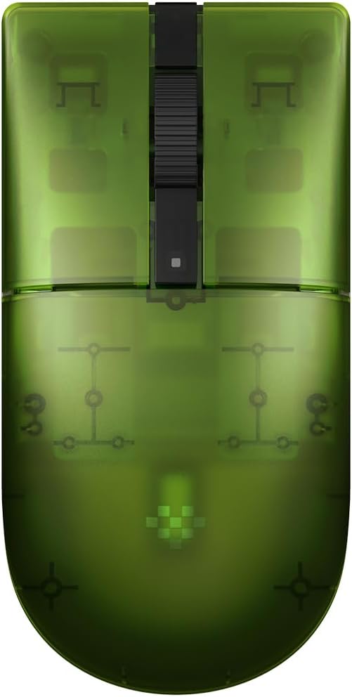 8BitDo Retro R8 Mouse Xbox Edition Compatible with Xbox Windows PC with charging station