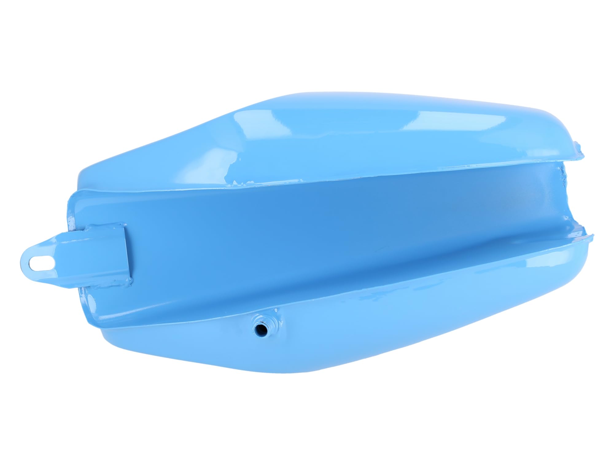 Set: Büffeltank + Seitendeckel, Hellblau RAL 5012 - für Simson S50
