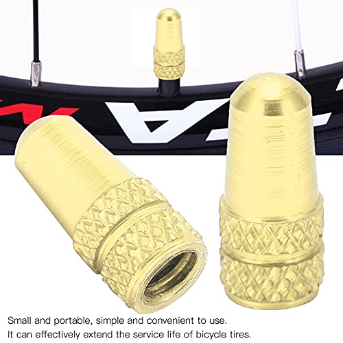 2 Piezas Tapones de Válvula para Bicicleta miniatura 4