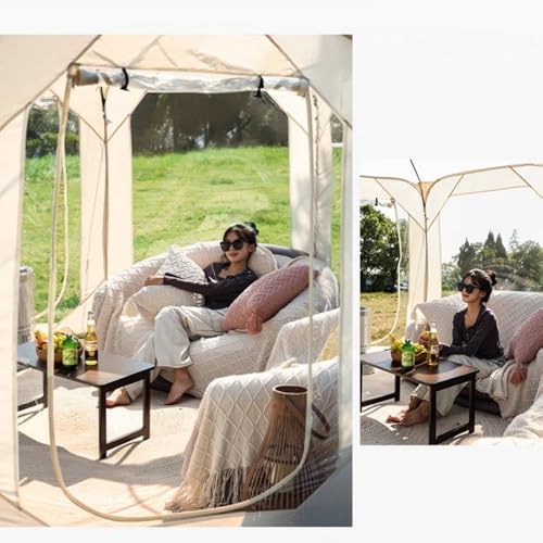 Carpa instantánea para camping 8 lados para 5-8 personas miniatura 6