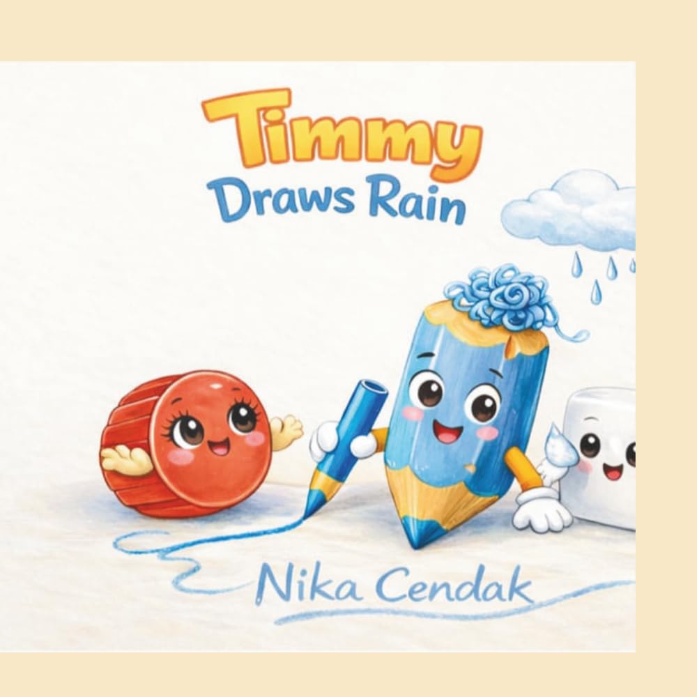 Timmy Draws Rain.: A sweet story about drawing, friendship and imagination. (Timmy the Pencil Adventures.)