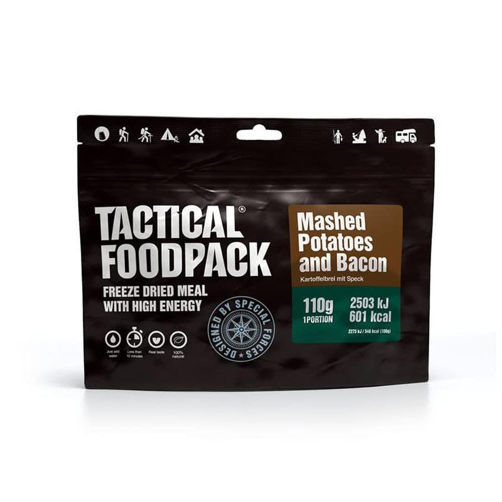 Tactical FoodPack Mashed Potatoes and Bacon (110g)