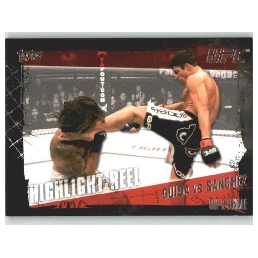2010 Topps UFC Trading Card # 181 Clay Guida vs Diego Sanchez (Ultimate Fighting Championship) MMA Trading Card