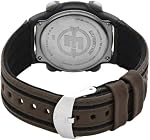 Timex Men's T48042 Expedition Full-Size Digital CAT Brown Nylon/Leather Strap Watch