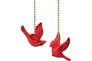 Cardinal Fan Pulls: Decorative Flair for Your Ceiling Fan