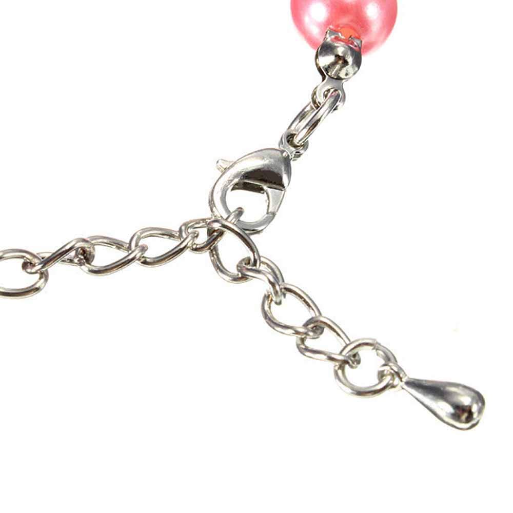 feiling hondenhalsband parels strass halsband kleine honden puppy verstelbare halsketting katten hondenband kettinghalsband hondenhalsband schattige dog collar Poodle Chihuahua, Small, roze