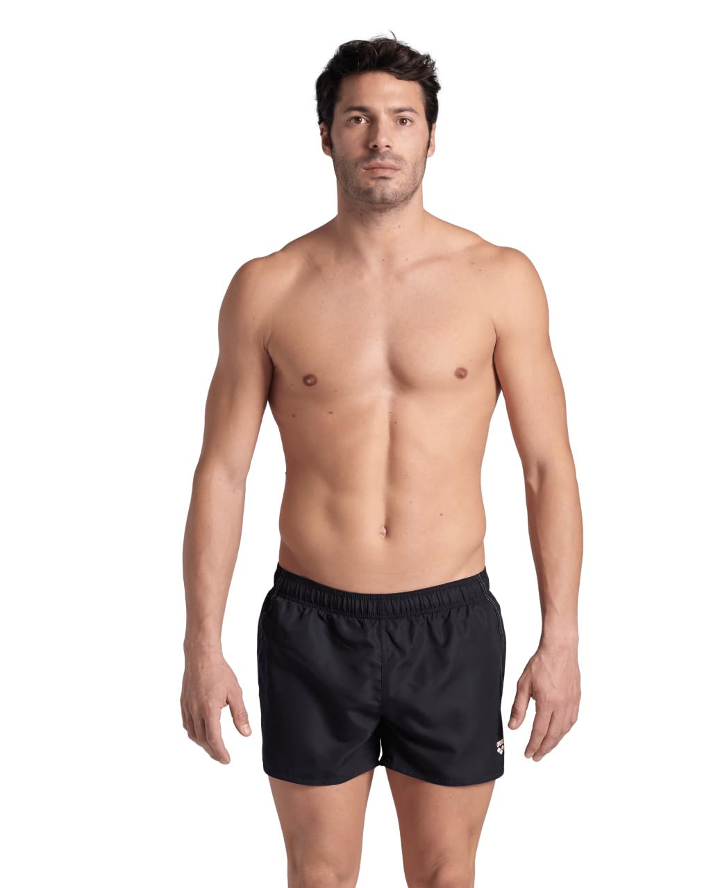 Arena Fundamentals X-Short R Herren Badeshorts für Strand und Pool, Herren Badehose aus weichem, recyceltem, schnell trocknendem Material, X-Short Rs mit Innenslip aus Netzstoff