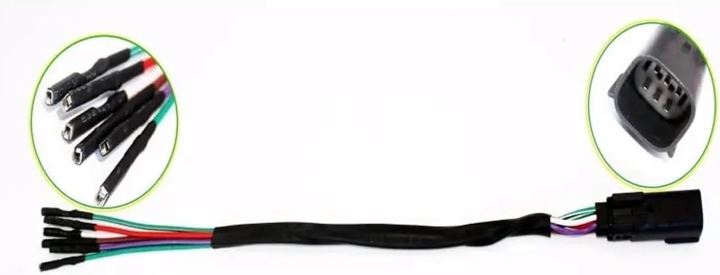 Motocycle Hanger Handlebar Switch Cable Compatible with Touring Sportster XL 883 1200 96-13 Dyna 96-11 Softail Models 96-10