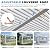 MELLCOM Louvered Pergola 10x12, Outdoor Rustproof Shelter with Adjustable Roof, Aluminum Gazebo with Waterproof Curtains and Netting for Patio Deck, White