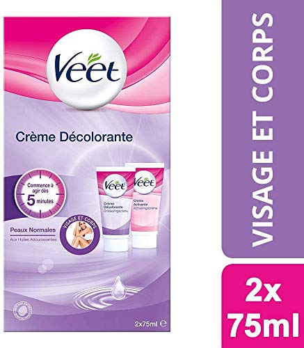 Veet – Haarbleichcreme für Gesicht und Körper, 75 ml - Image 3