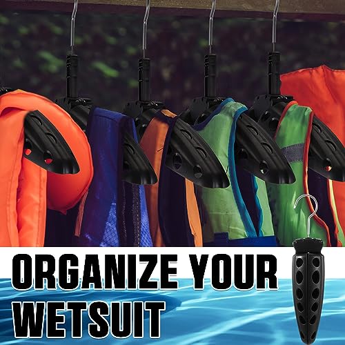 Mifoci FLO-MIFOCI-437 6 Pcs Wetsuit Hanger Foldable Surfing Suit Hangers Folding Vented Hanger Surfing Accessories Scuba Diving Accessories thumb #4