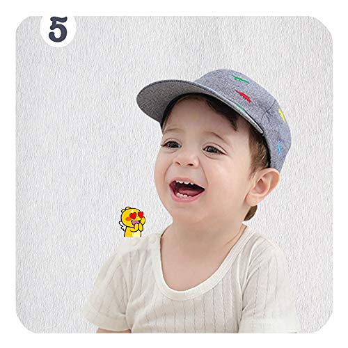 Image of Kids Baseball Cap Childrens Summer Sun Hat Boys Girls Animal Design Cap, DinoEm1, 4-6 Years