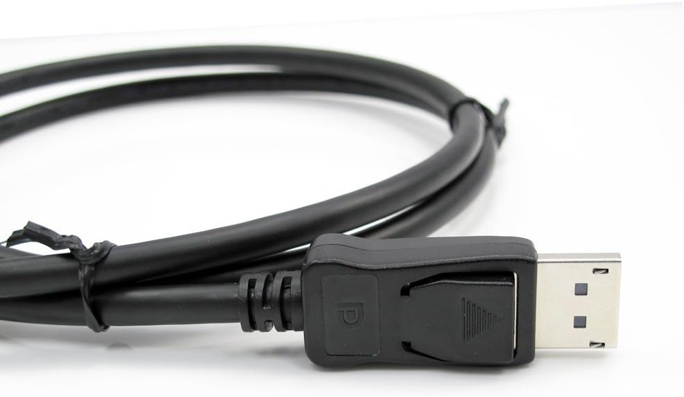Accell DP to DP 1.2 - VESA-Certified DisplayPort 1.2 Cable - 6 Feet, Hbr2, 4K UHD @60Hz, 1920X1080@240Hz, B142C-007B, Black, 6.6 Feet (2 Meters)